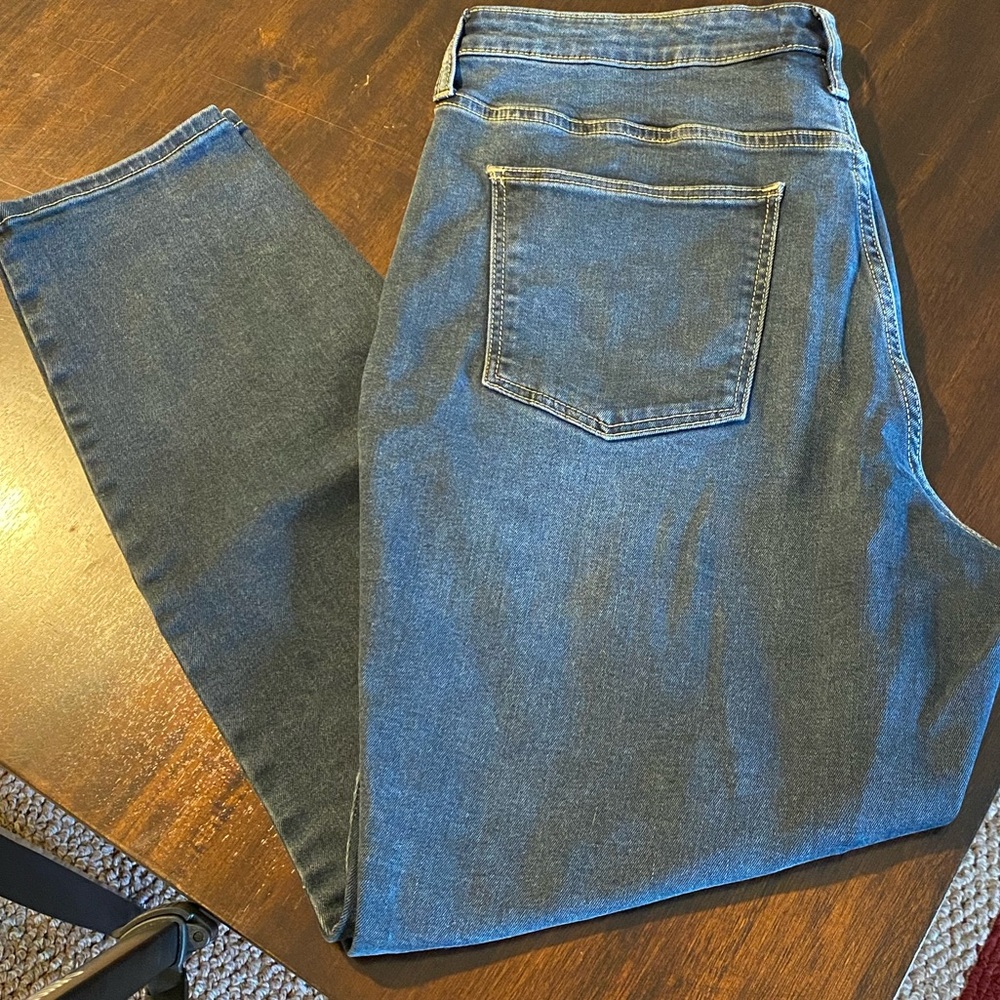 Universal Thread, dark wash, high rise skinny jeans, size 14